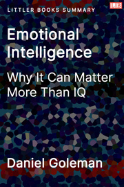 Littler Books cover of Emotional Intelligence: Why It Can Matter More Than IQ Summary