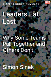 Littler Books cover of Leaders Eat Last Summary